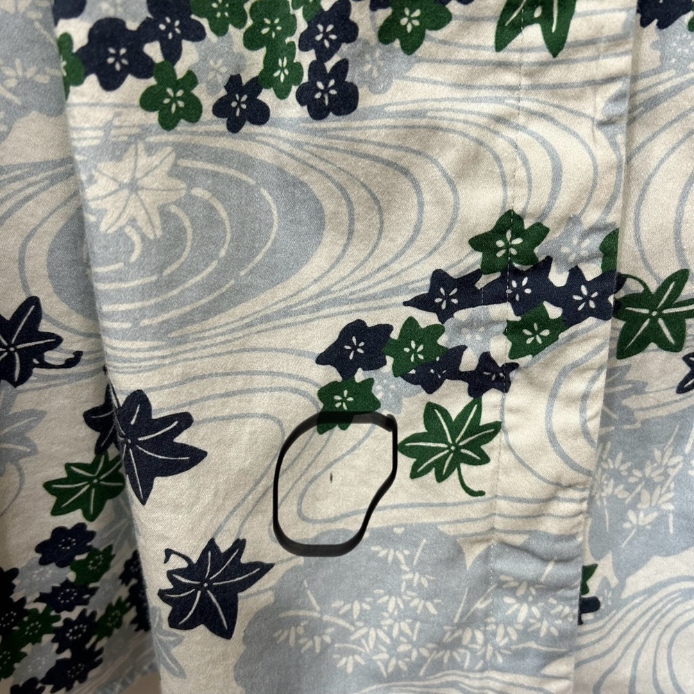 Tuckernuck Royal Shirtdress Coastal Preppy Province Breeze Floral Print Blue S - Picture 10 of 15
